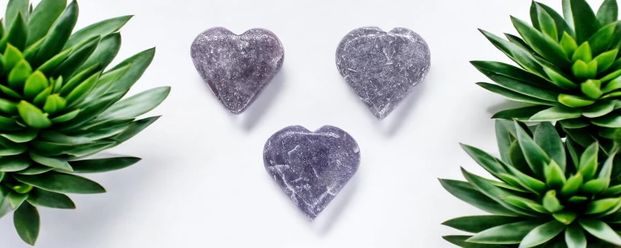 Wholesale Lepidolite Hearts