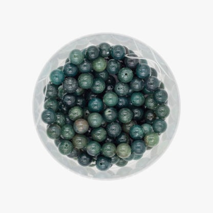 Wholesale Moss Agate 8mm Beads for Jewelry Making