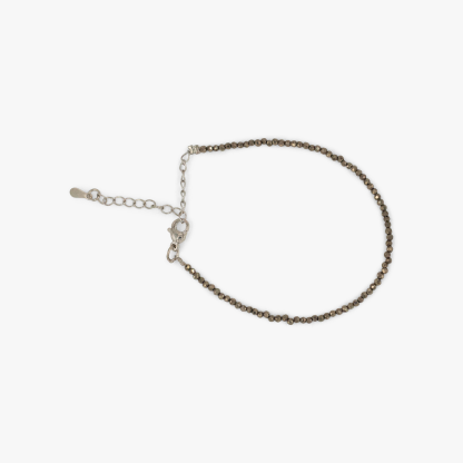 Wholesale Pyrite Beads Anklet