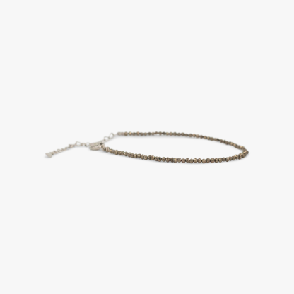 Pyrite Beads Anklet - Image 2