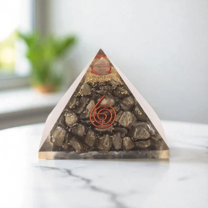 Wholesale Pyrite Orgone Pyramid