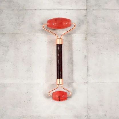 Wholesale Red Carnelian Face Roller – Bulk Order Massage Roller