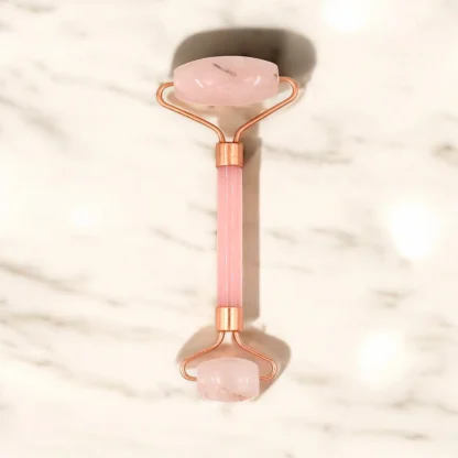 Wholesale Rose Quartz Face Roller – Crystal Massage Tool for Wholesale Buyers