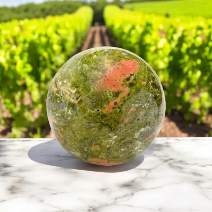 Wholesale Unakite Sphere