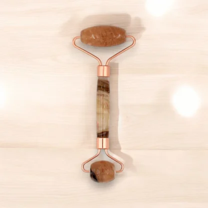 Yellow Fluorite Face Roller – Bulk Order Massage Roller