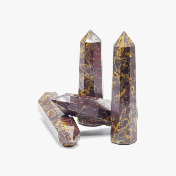 Buy rainforest jasper Tower Wholesale